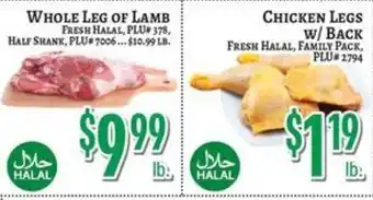 Trade Fair Supermarket Whole Leg of Lamb offer