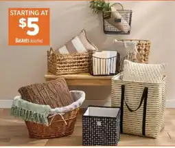 Dollar General Baskets Assorted offer