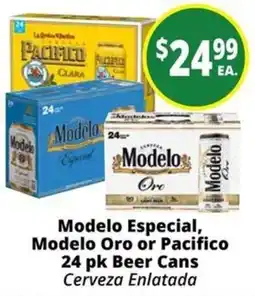 Rancho Markets Modelo Especial, Modelo Oro or Pacifico offer
