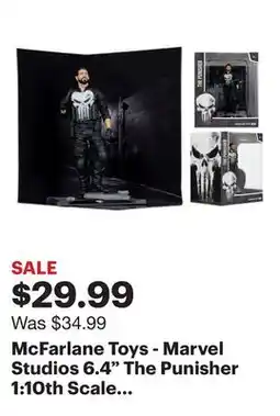Best Buy McFarlane Toys - Marvel Studios 6.4 The Punisher 1:10th Scale Collectible offer