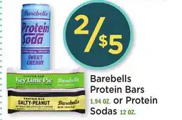 Heinen's Barebells Protein Bars 1.94 OZ. or Protein Sodas 12 OZ offer