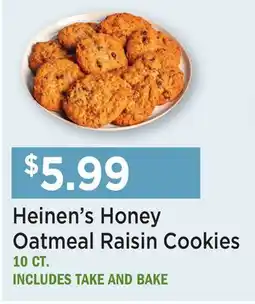 Heinen's Heinen's Honey Oatmeal Raisin Cookies offer