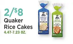 Heinen's Quaker Rice Cakes offer