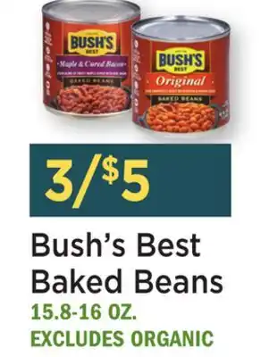 Heinen's Bush's Best Baked Beans offer