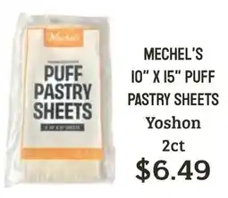 Seven Mile Market Mechel's puff pastry sheets offer
