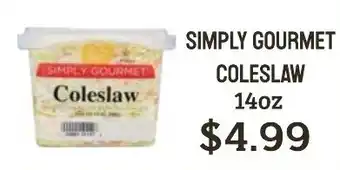Seven Mile Market Simply gourmet coleslaw offer
