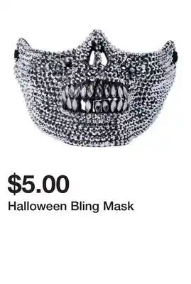 Five Below Halloween Bling Mask offer