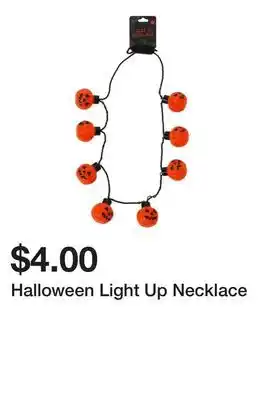 Five Below Halloween Light Up Necklace offer