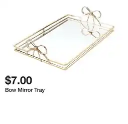 Five Below Bow Mirror Tray offer