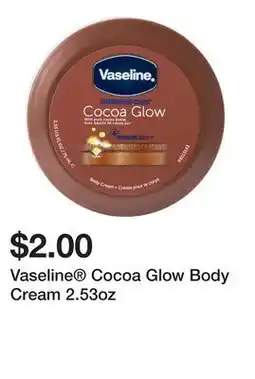 Five Below Vaseline Cocoa Glow Body Cream 2.53oz offer