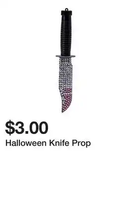 Five Below Halloween Knife Prop offer