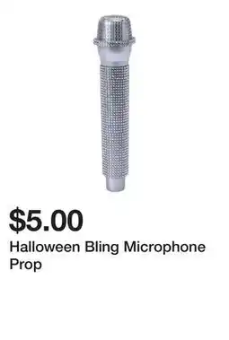 Five Below Halloween Bling Microphone Prop offer