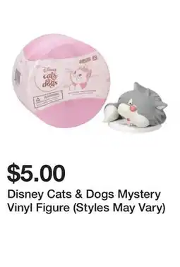 Five Below Disney Cats & Dogs Mystery Vinyl Figure (Styles May Vary) offer