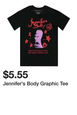 Five Below Jennifer's Body Graphic Tee offer