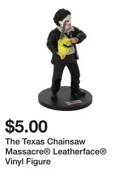 Five Below The Texas Chainsaw Massacre Leatherface Vinyl Figure offer