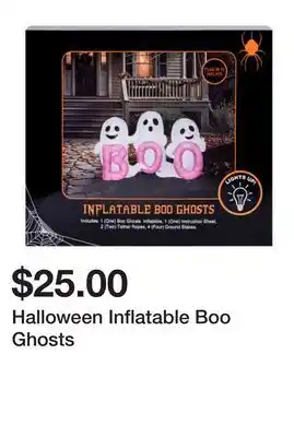 Five Below Halloween Inflatable Boo Ghosts offer