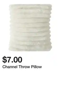 Five Below Channel Throw Pillow offer
