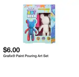 Five Below Grafix Paint Pouring Art Set offer