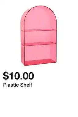 Five Below Plastic Shelf offer