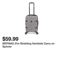 Marshalls BRITBAG 21in Shielding Hardside Carry-on Spinner offer