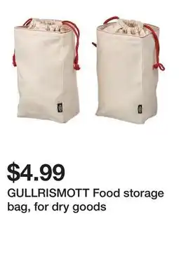 Ikea GULLRISMOTT Food storage bag, for dry goods offer