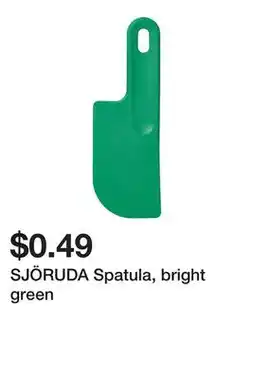 Ikea SJÖRUDA Spatula, bright green offer