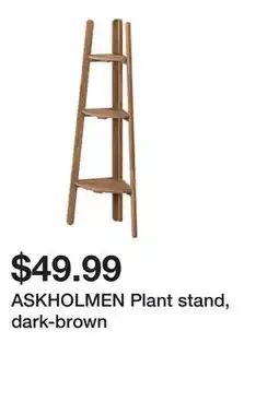 Ikea ASKHOLMEN Plant stand, dark-brown offer