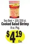 Sellers Bros Sea Best Cooked Salad Shrimp offer
