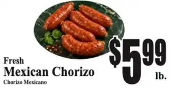 Baja Ranch Fresh Mexican Chorizo offer