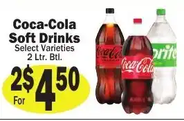 Sellers Bros Coca-Cola soft drinks offer