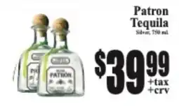 Baja Ranch Patron Tequila Silver offer