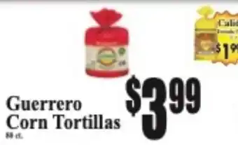 Baja Ranch Guerrero Corn Tortillas offer