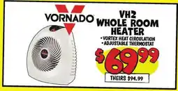 Ollie's VORNADO VH2 WHOLE ROOM HEATER offer