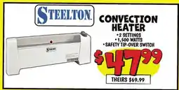 Ollie's STEELTON CONVECTION HEATER offer