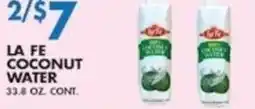 Compare Foods La Fe coconut water offer