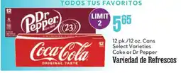 Market Basket Coke or Dr Pepper offer