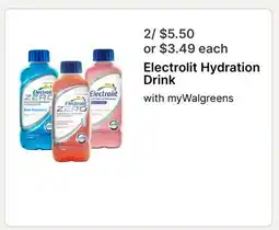 Walgreens Electrolit Hydration Drink offer