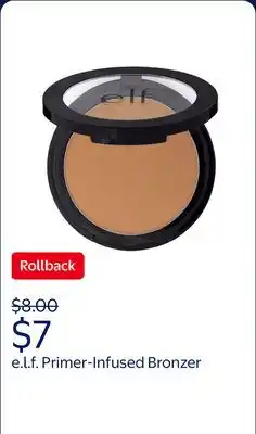Walmart e.l.f. Primer-Infused Bronzer, Forever Sunkissed offer