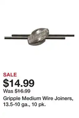 Tractor Supply Company Gripple Medium Wire Joiners, 13.5-10 ga., 10 pk offer