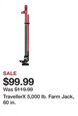 Tractor Supply Company TravellerX 5,000 lb. Farm Jack, 60 in offer