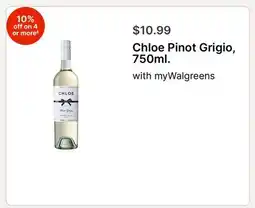 Walgreens Chloe Pinot Grigio offer