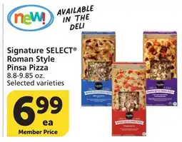 Vons Signature SELECT Roman Style Pinza Pizza offer