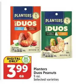 Vons Planters Duos Peanuts offer