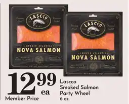 Pavilions Lascco Smoked Salmon Party Wheel offer
