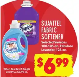 Vallarta Supermarkets SUAVITEL FABRIC SOFTENER offer