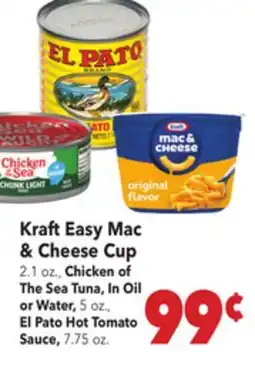 Vallarta Supermarkets Kraft Easy Mac & Cheese Cup offer