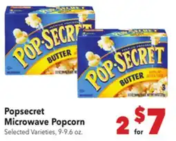Vallarta Supermarkets Popsecret Microwave Popcorn offer