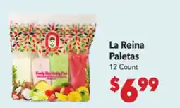 Vallarta Supermarkets La Reina Paletas offer