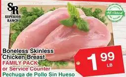 Superior Grocers Boneless Skinless Chicken Breast offer