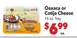 Vallarta Supermarkets Oaxaca or Cotija Cheese offer